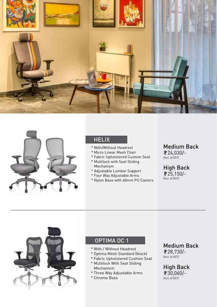 Featherlite Contact Project Visitor Office Chair Black in Navi