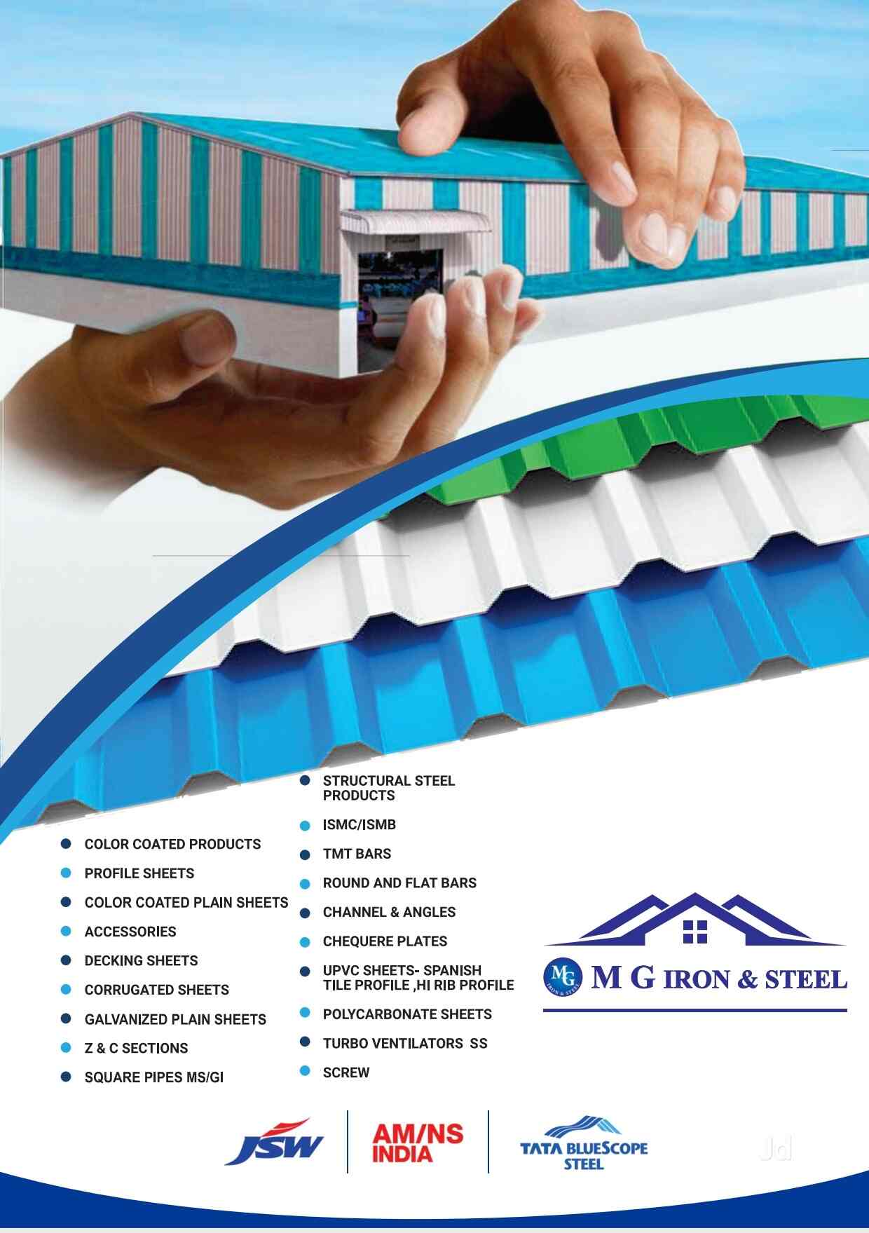 Tata Bluescope Roofing Sheet Dealers in New Panvel, Mumbai रूफिंग शीट