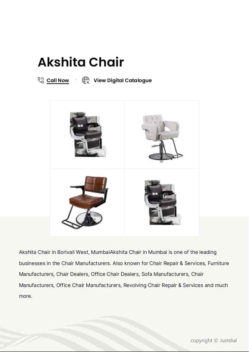 Beauty Parlor Chair in Mumbai at ₹ 11,500 ₹ 12,000 Pc (MOQ:1