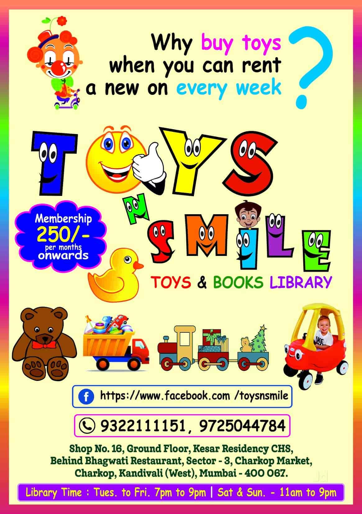 Top 20 Toys On Hire in Mumbai Best Toys On Rent Justdial