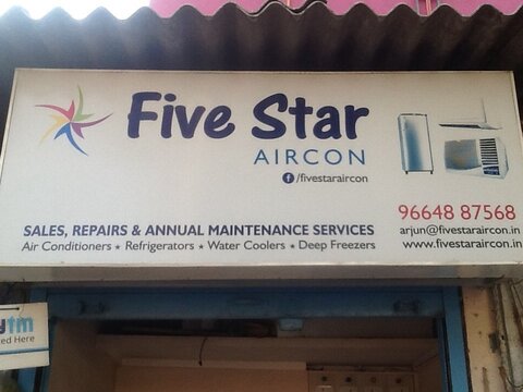 Five Star Aircon in Vashi,Mumbai - Best AC Installation Services in Mumbai  - Justdial