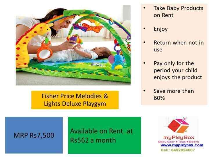 Mypleybox in Kandivali East,Mumbai Best Baby Cradle On Rent in Mumbai
