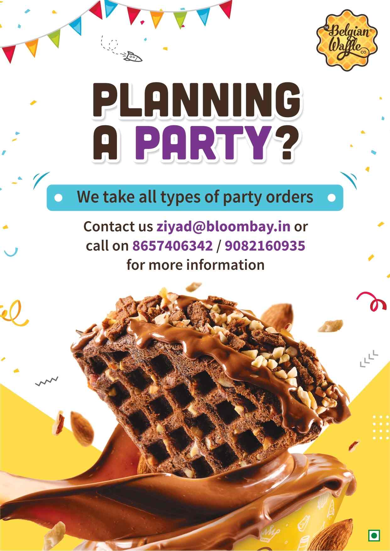 Find list of The Belgian Waffle Co in Prem NagarBorivali West Waffle