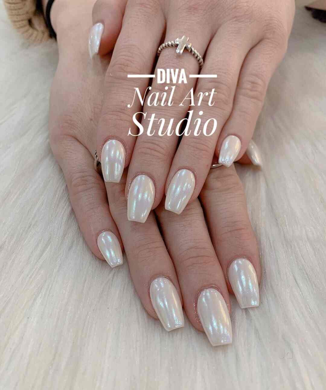 24 PCS Purple Rose Gold Silver Chrome Nail And Art Varnish –  showbeautifulyou