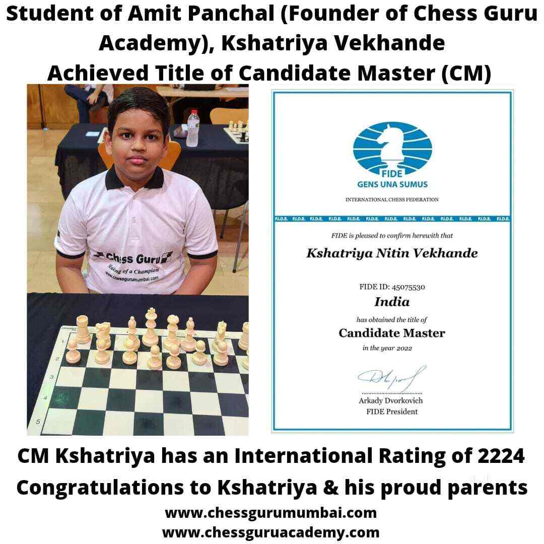 Dedicated Chess Classes