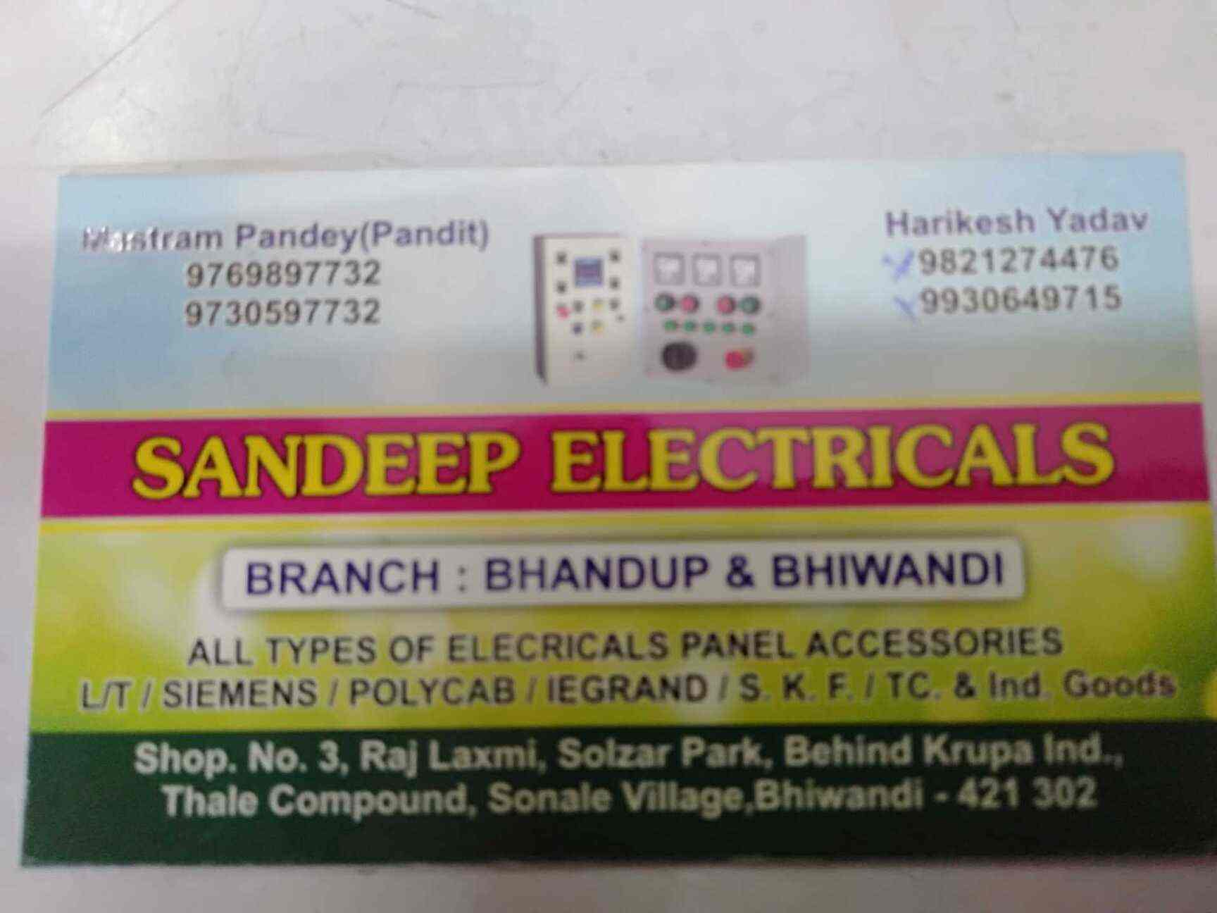 Sandeep Electricals in Bhiwandi City,Mumbai Best Hardware Shops in