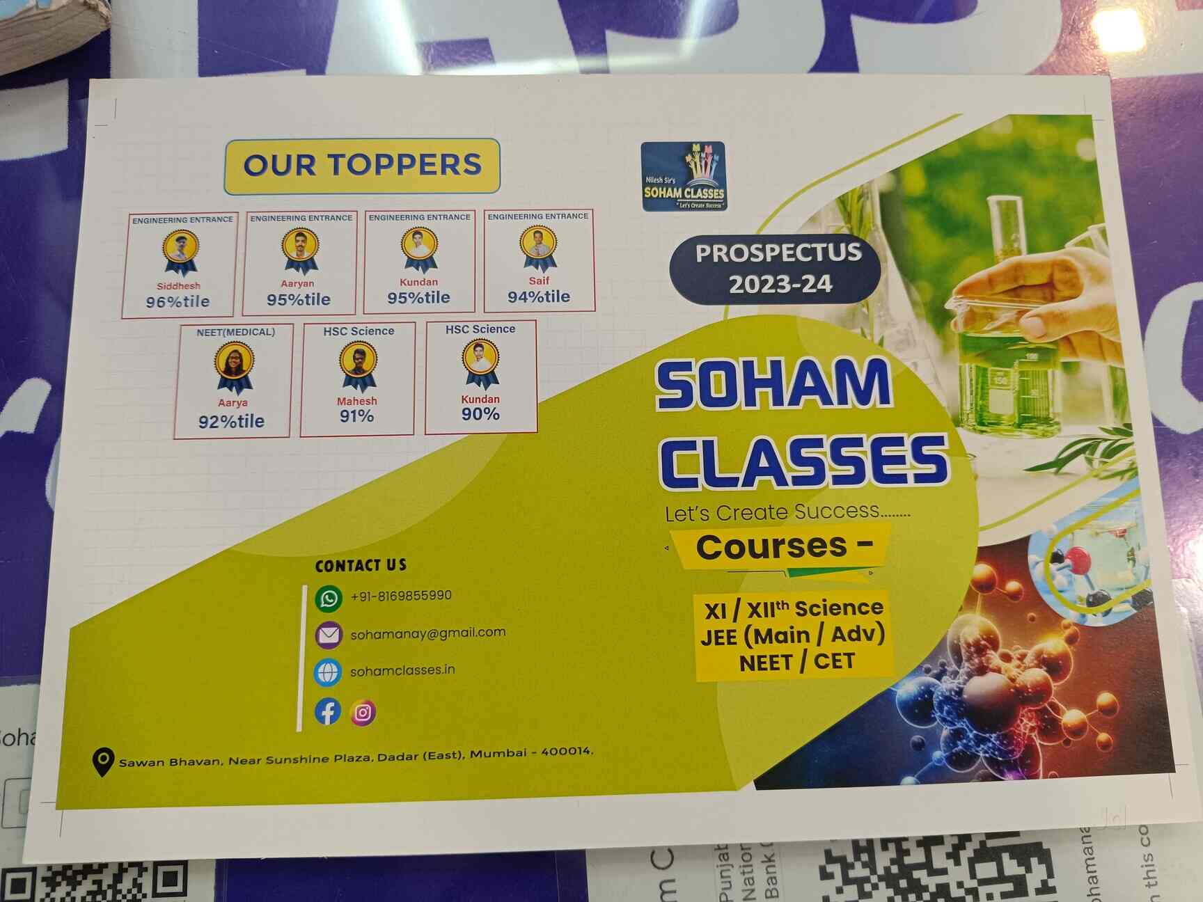 Soham Classes in Byculla East,Mumbai Best Commerce Tutorials in