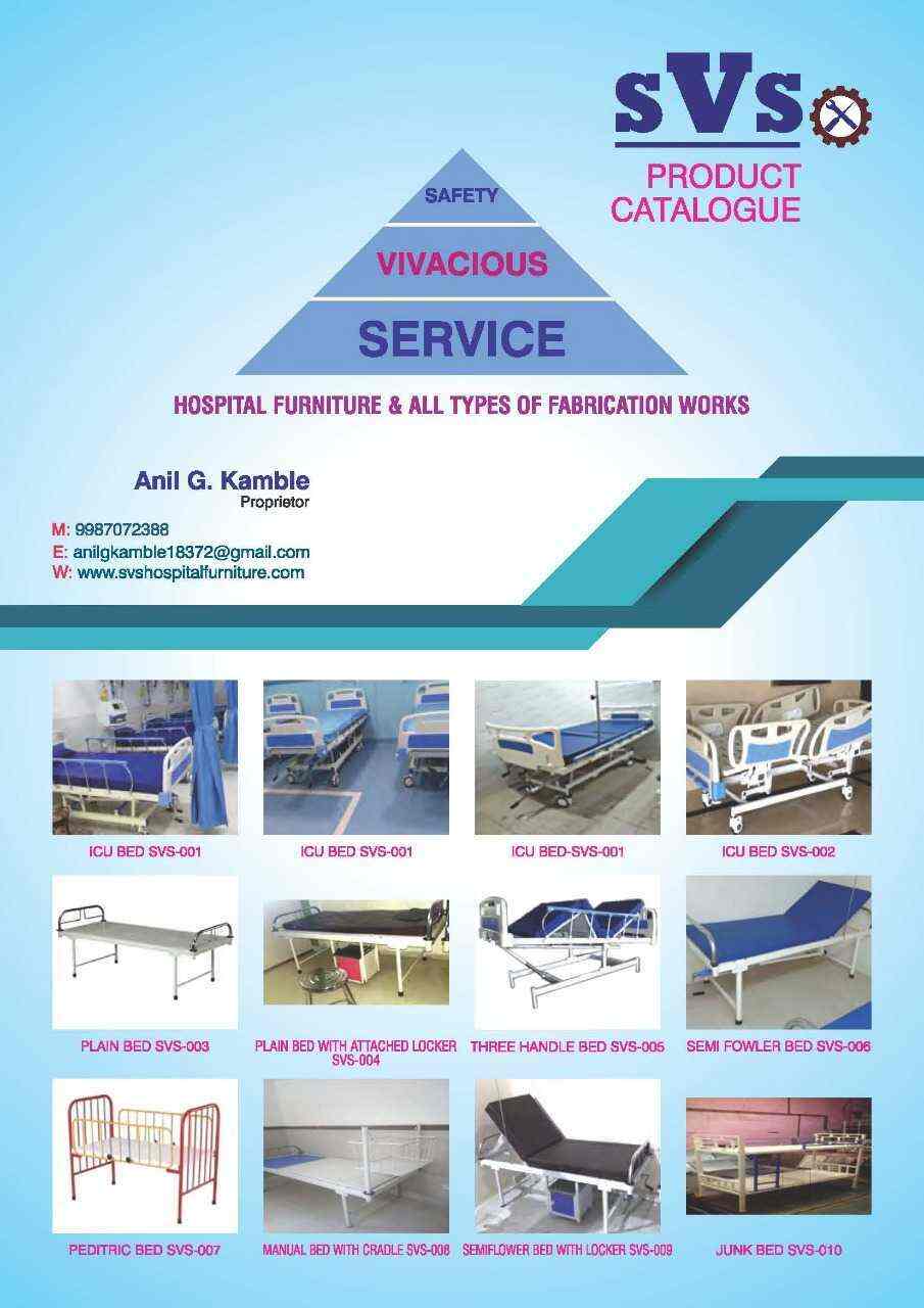 Catalogue SVS (Hospital Furniture and All Type Of Fabrication Works