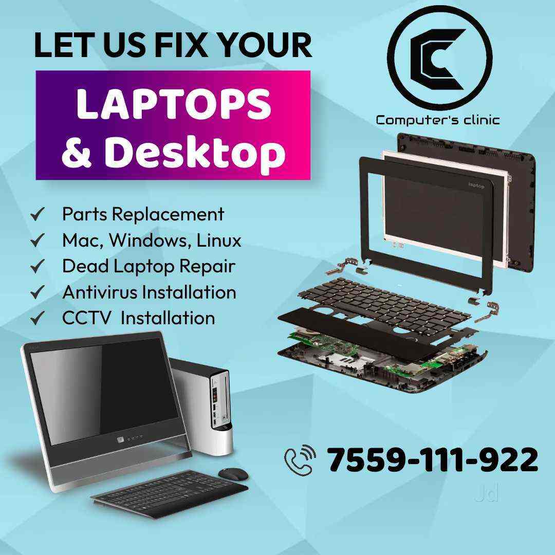 laptop repair advertisement