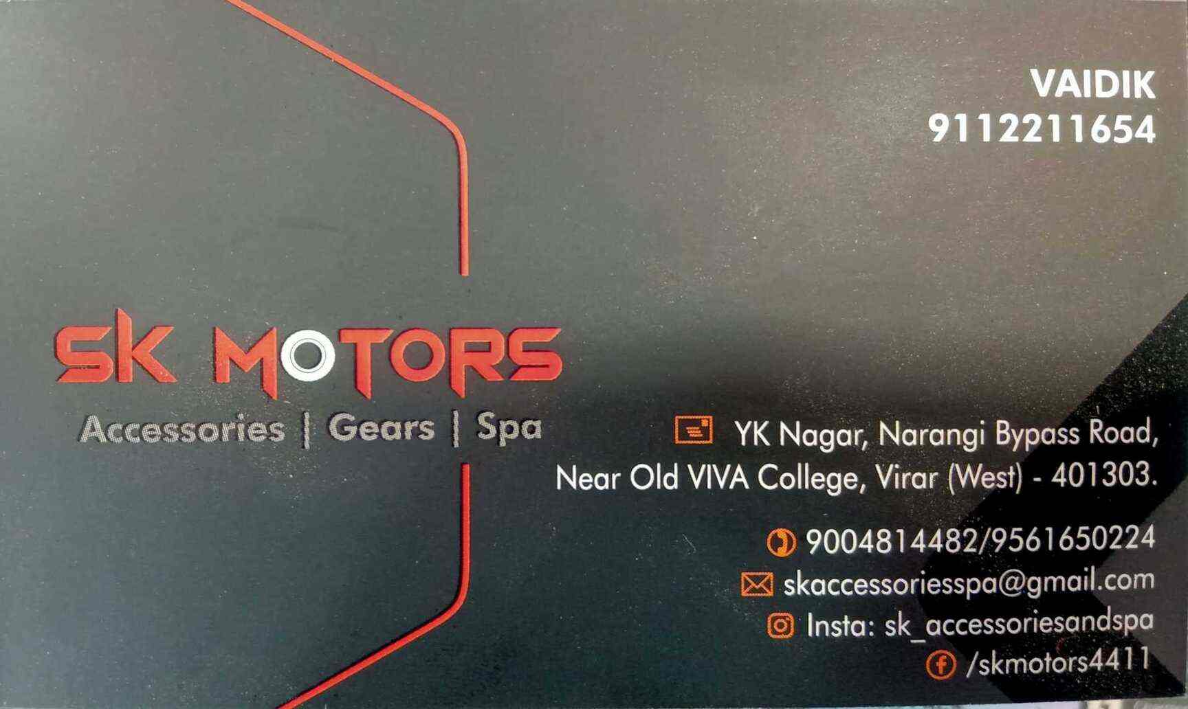 SK Motors in Virar West,Mumbai Best Car Accessory Dealers in Mumbai Justdial
