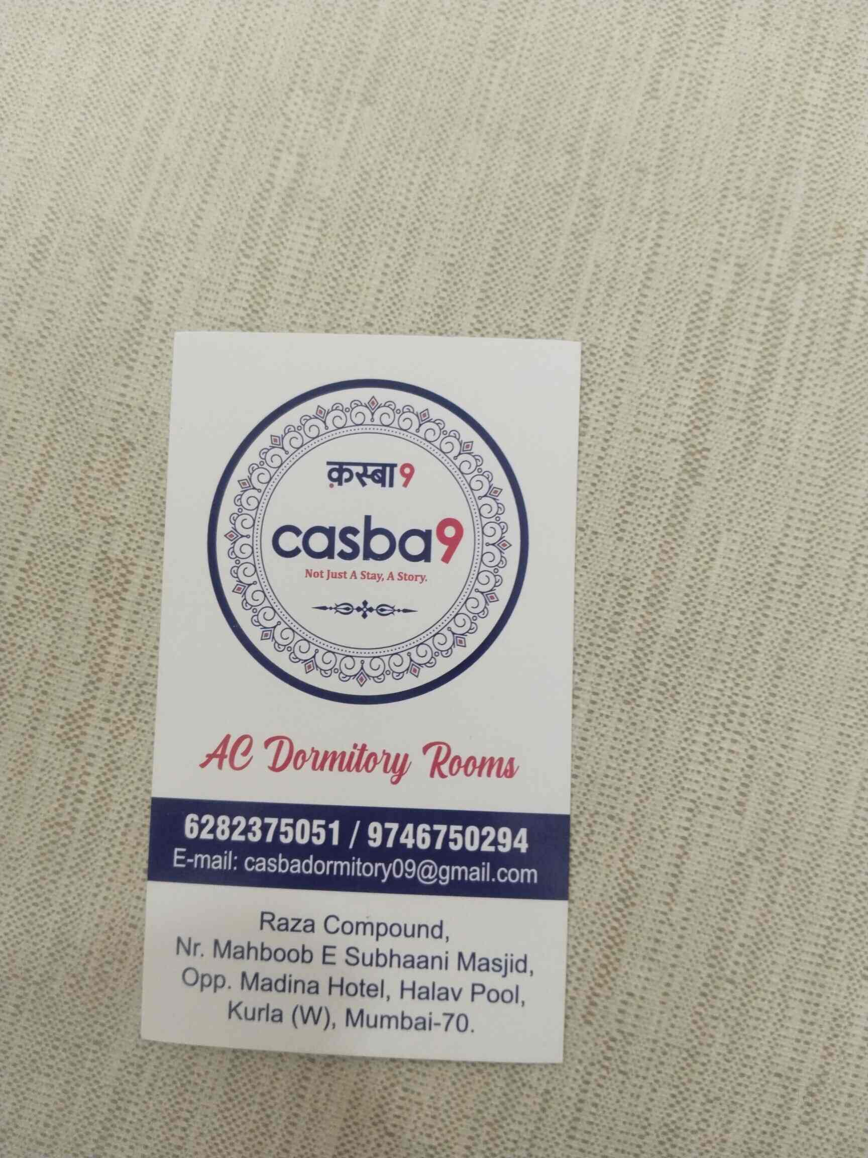 Book Casba 9 in Kurla West,Mumbai Best Guest House in Mumbai Justdial