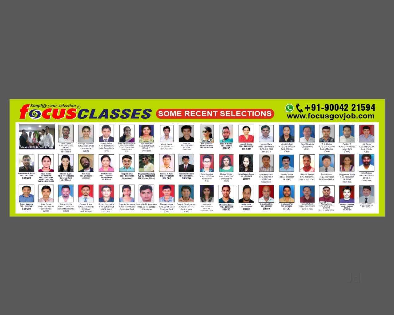 Focus Classes in Dadar West,Mumbai Best Bank Exam Tutorials in Mumbai