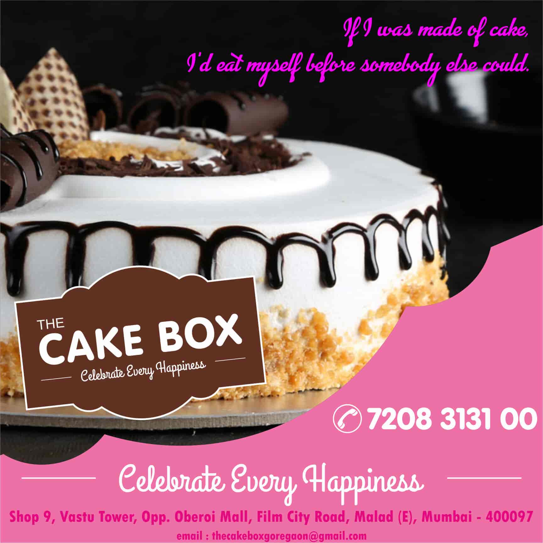 The Cake Box in Malad East,Mumbai Best Cake Shops in Mumbai Justdial