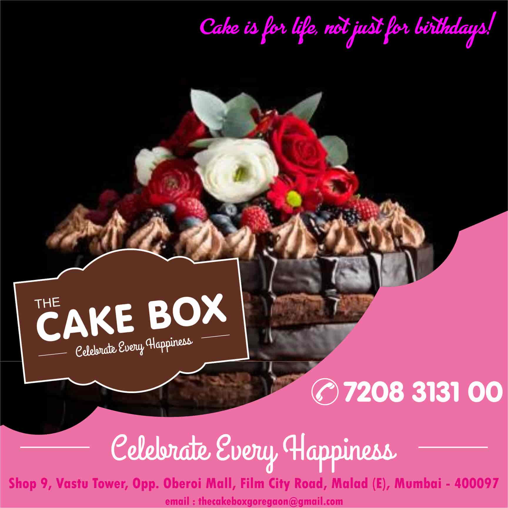 The Cake Box in Malad East,Mumbai Best Cake Shops in Mumbai Justdial