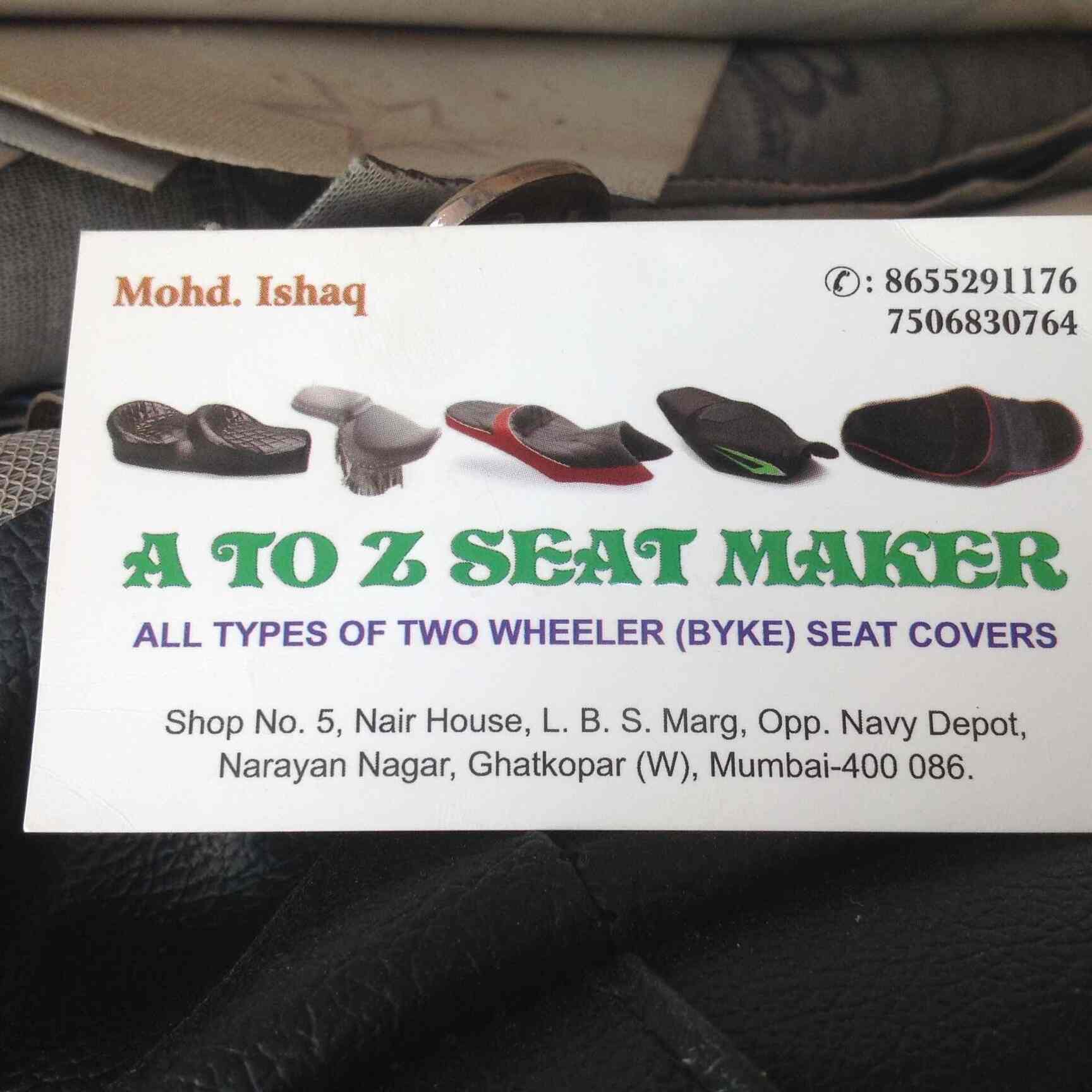 Top Rexine Motorcycle Seat Cover Manufacturers In Bandra West Seat Cover Manufacturers In Bandra West