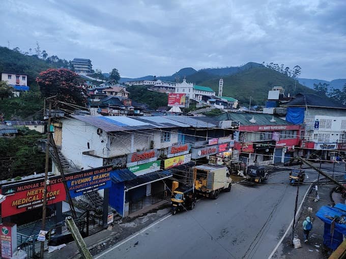 Munnar Town Market