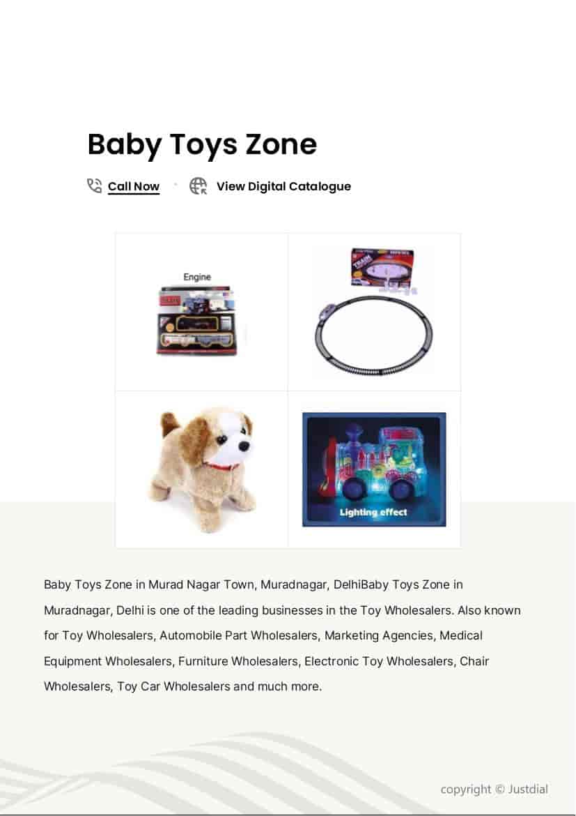 Toy Police Car in Muradnagar at ₹ 275 Pc by Baby Toys Zone