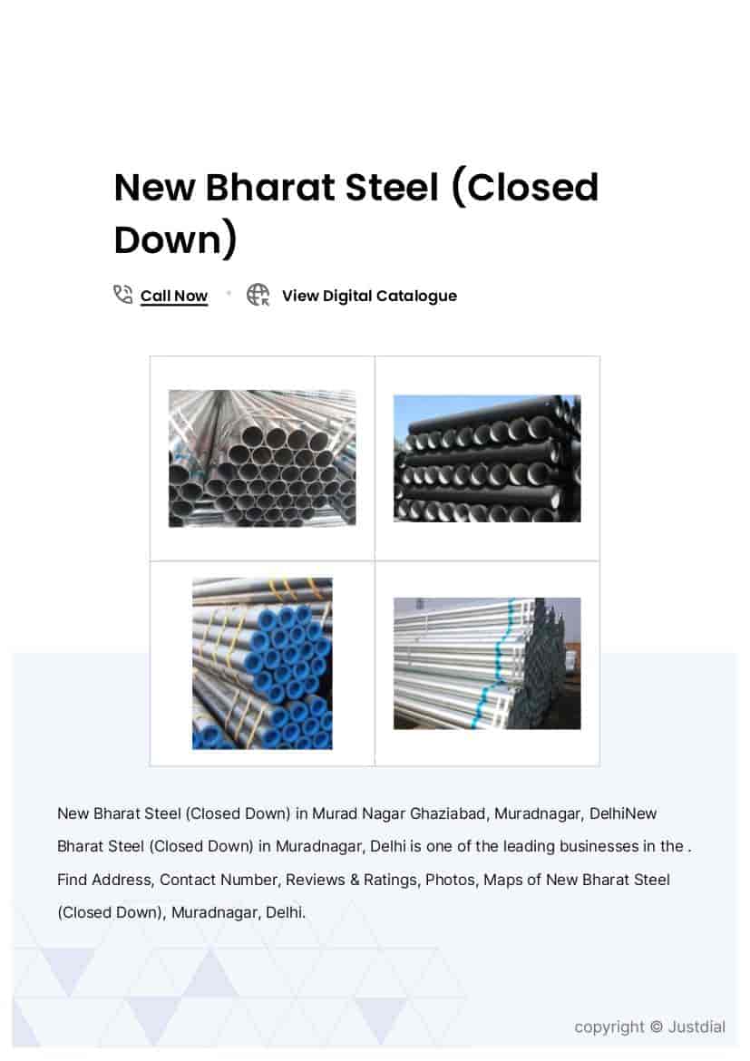 Jindal Galvanized Iron Pipe, Round, Thickness To Mm in Nagpur