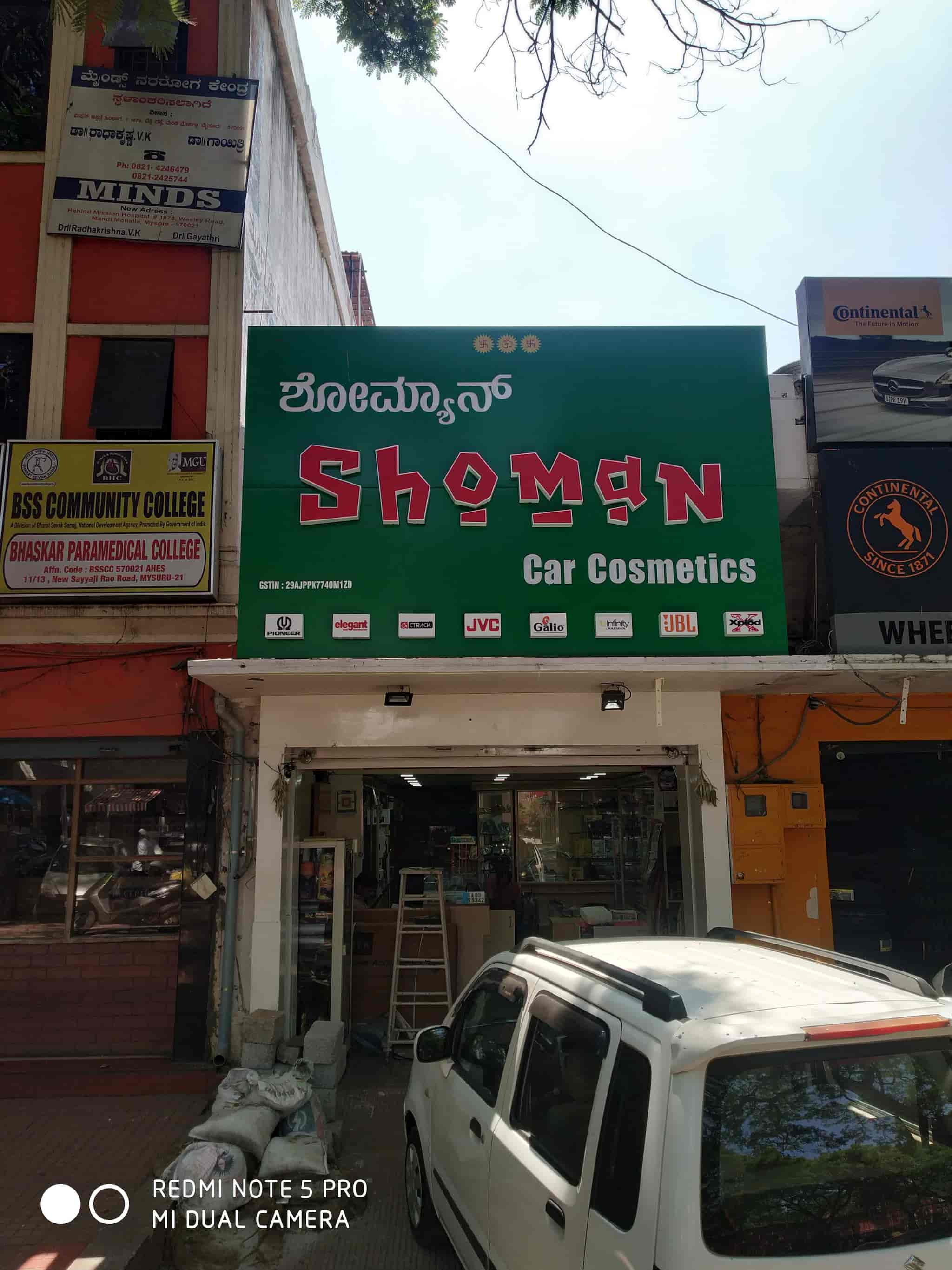 Shoman Car Cosmetics in New Bamboo Bazar,Mysore Best ChevroletCar