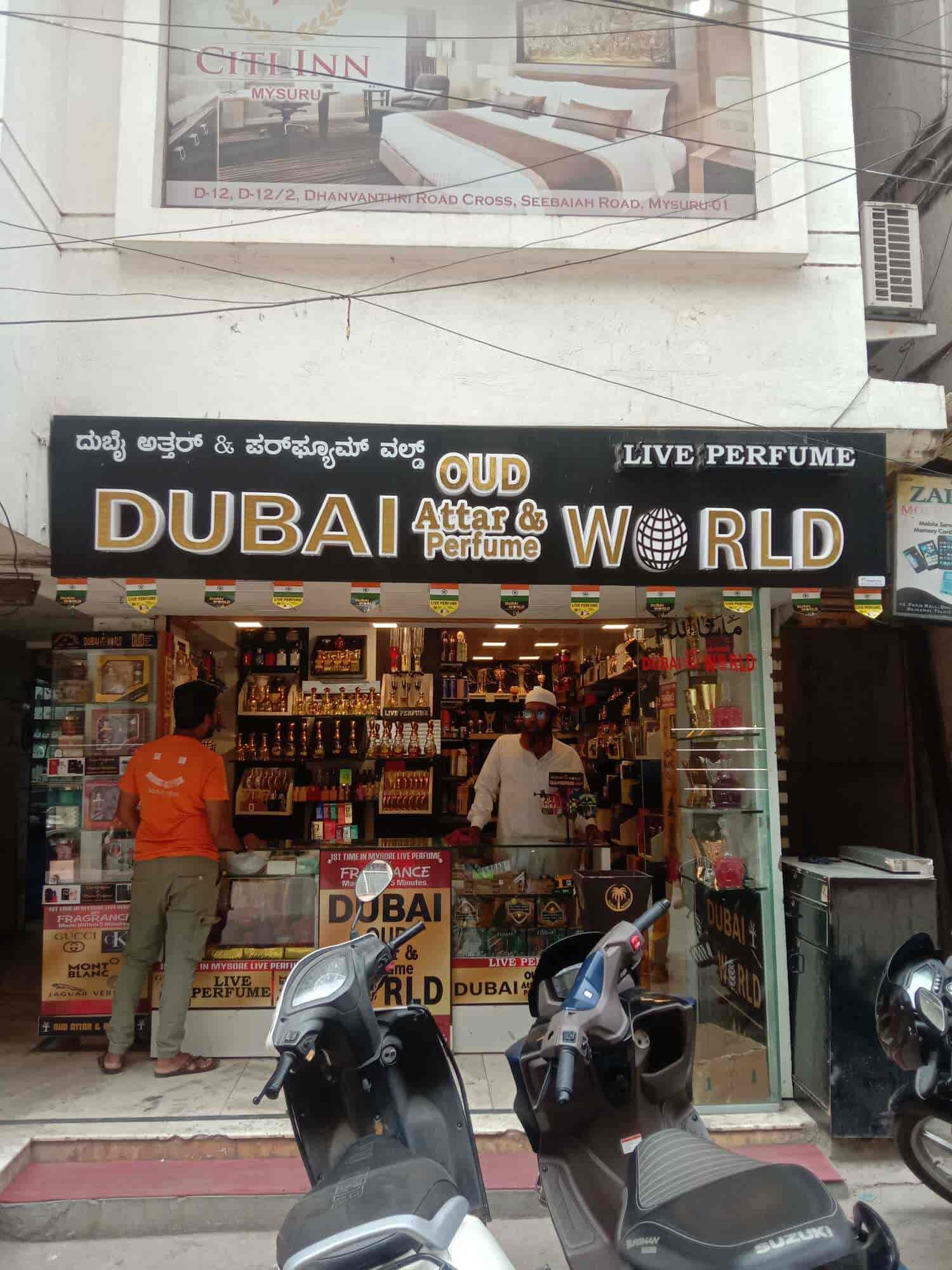 Dubai Oud Attar and Perfume World in Dhanavantri Road,Mysore Best
