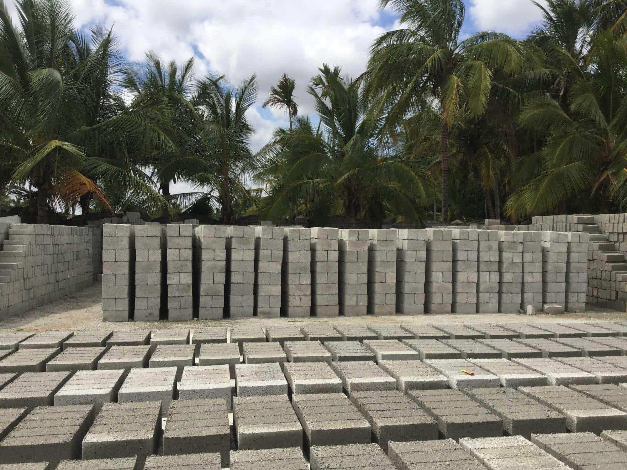 All construction materials at one spot 