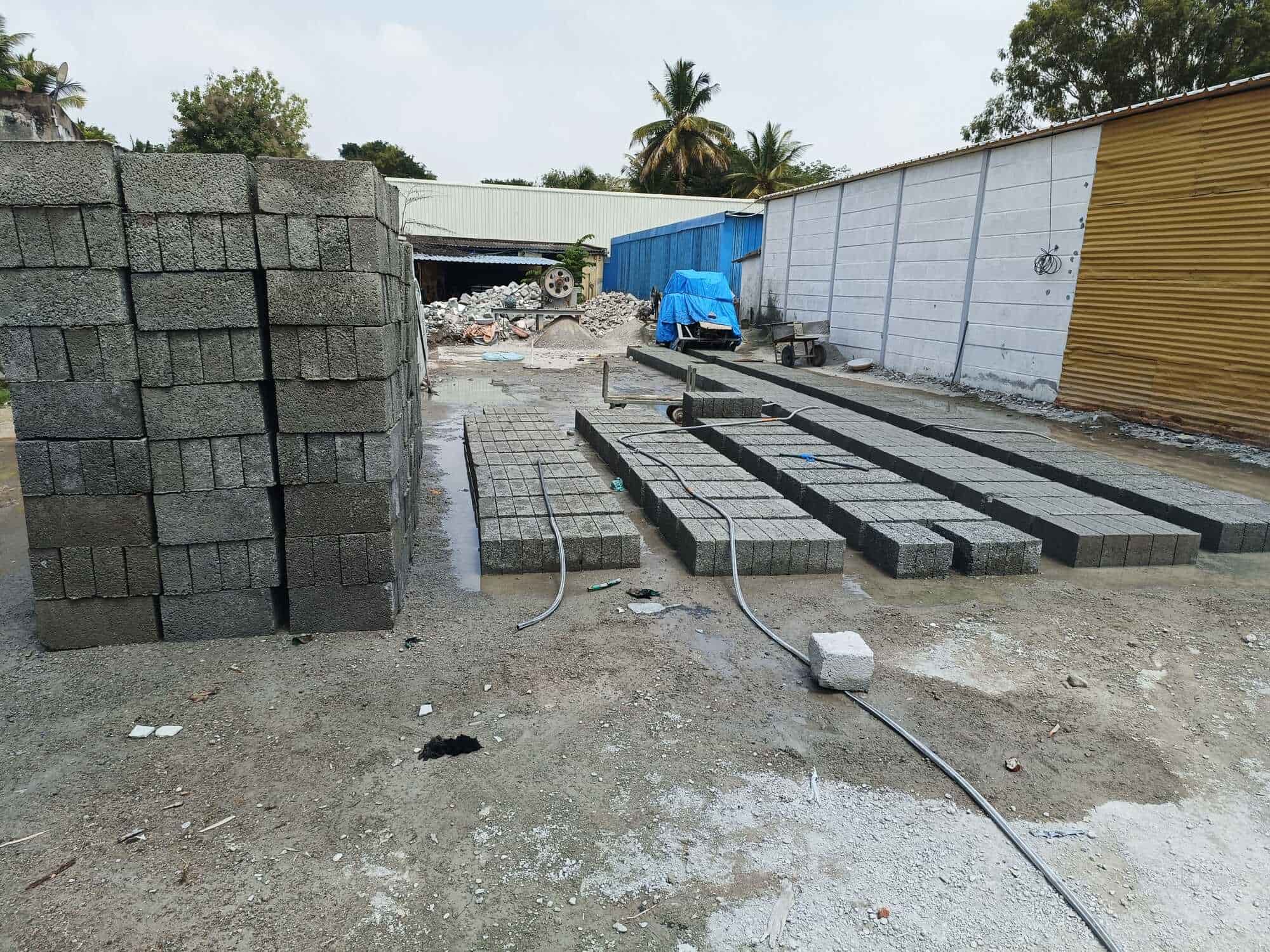 All construction materials at one spot 