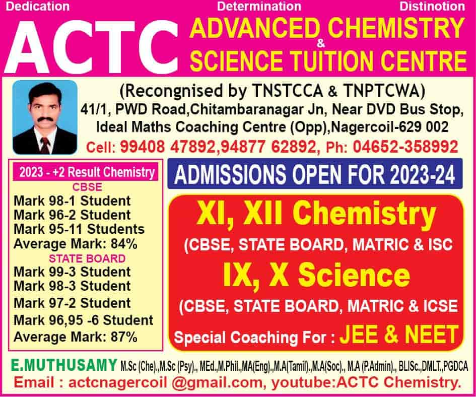 Chemistry Tuition