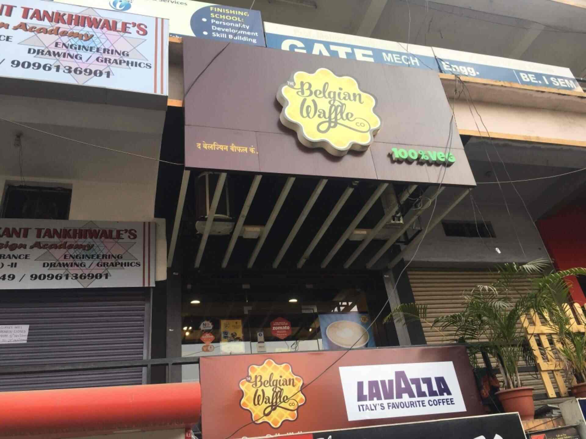 Find list of The Belgian Waffle Co in Laxmi Nagar Nagpur Waffle