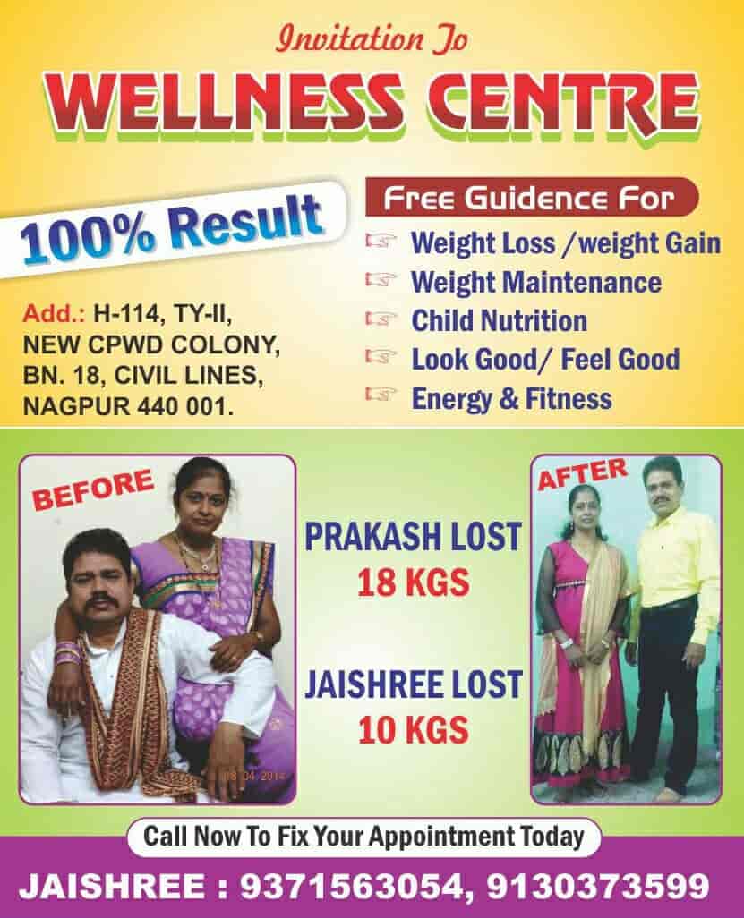 Weight Loss Wellness Center in Civil Lines,Nagpur Best Weight Loss