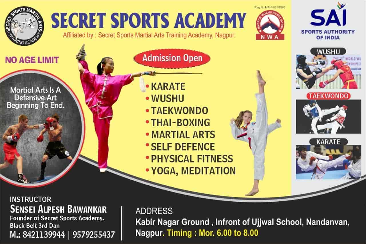 Secret Sports Academy in Ramdas Peth,Nagpur Best Sports Clubs in