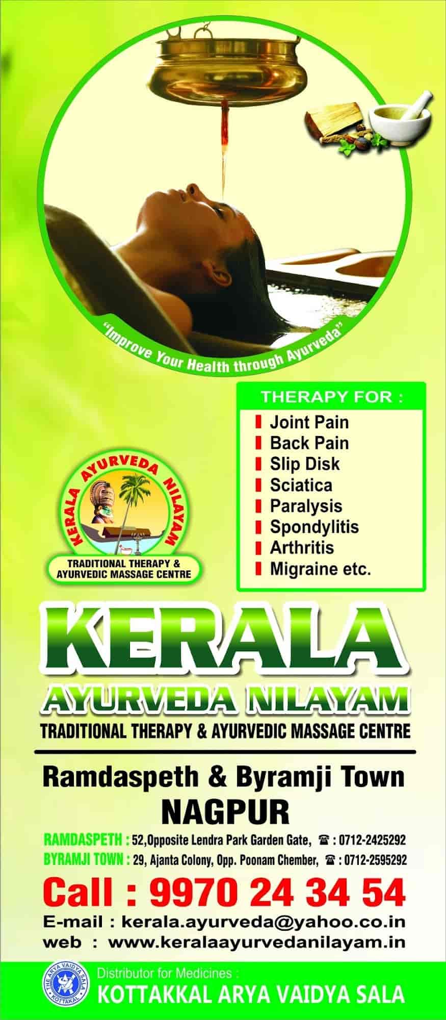 Top Kerala Body Massage Centres in Dharampeth Best Ayurvedic Kerala