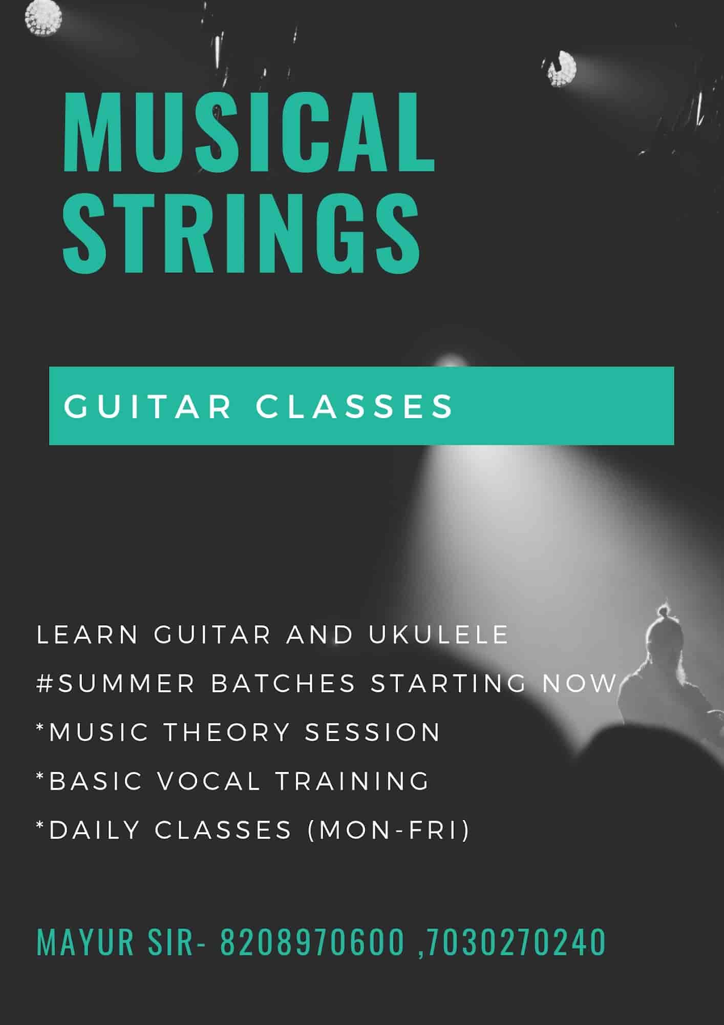Musical String Guitar Classes in Katol Road,Nagpur Best Music Classes