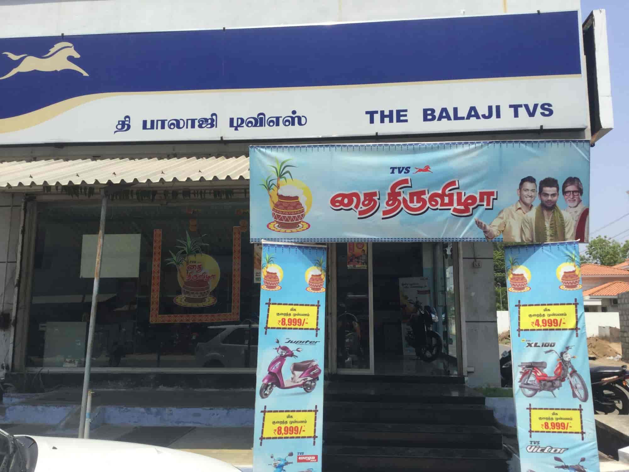 The Balaji TVS in Pallipalayam,Namakkal Best TVSMotorcycle Dealers