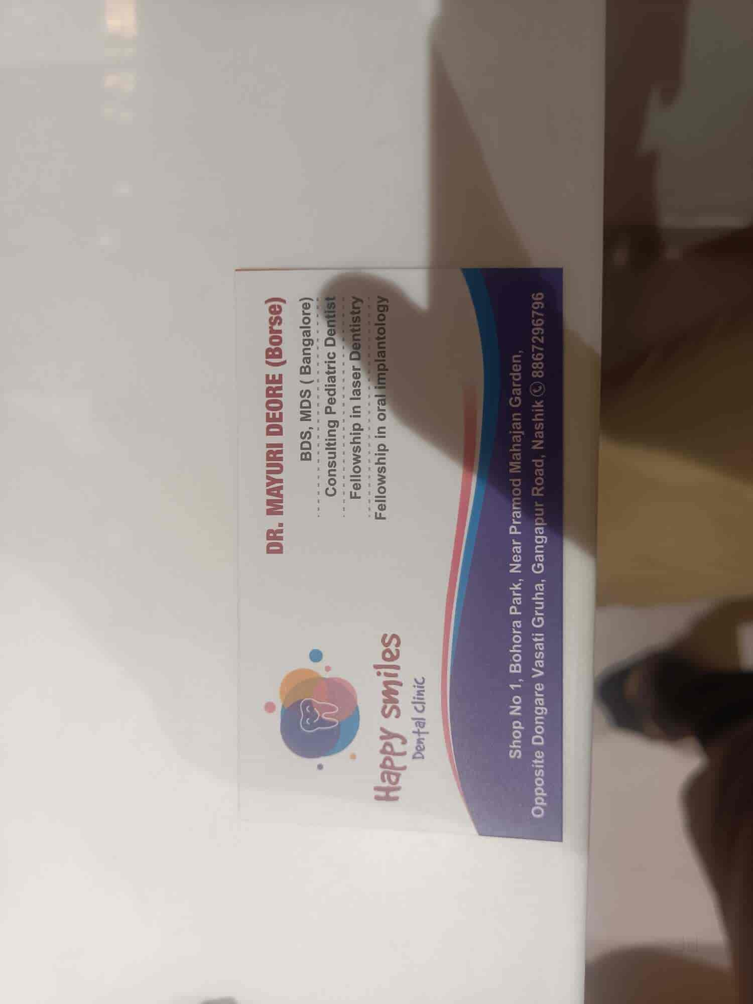 Happy Smile Dental Clinic in Gangapur Road,Nashik - Best Dentists