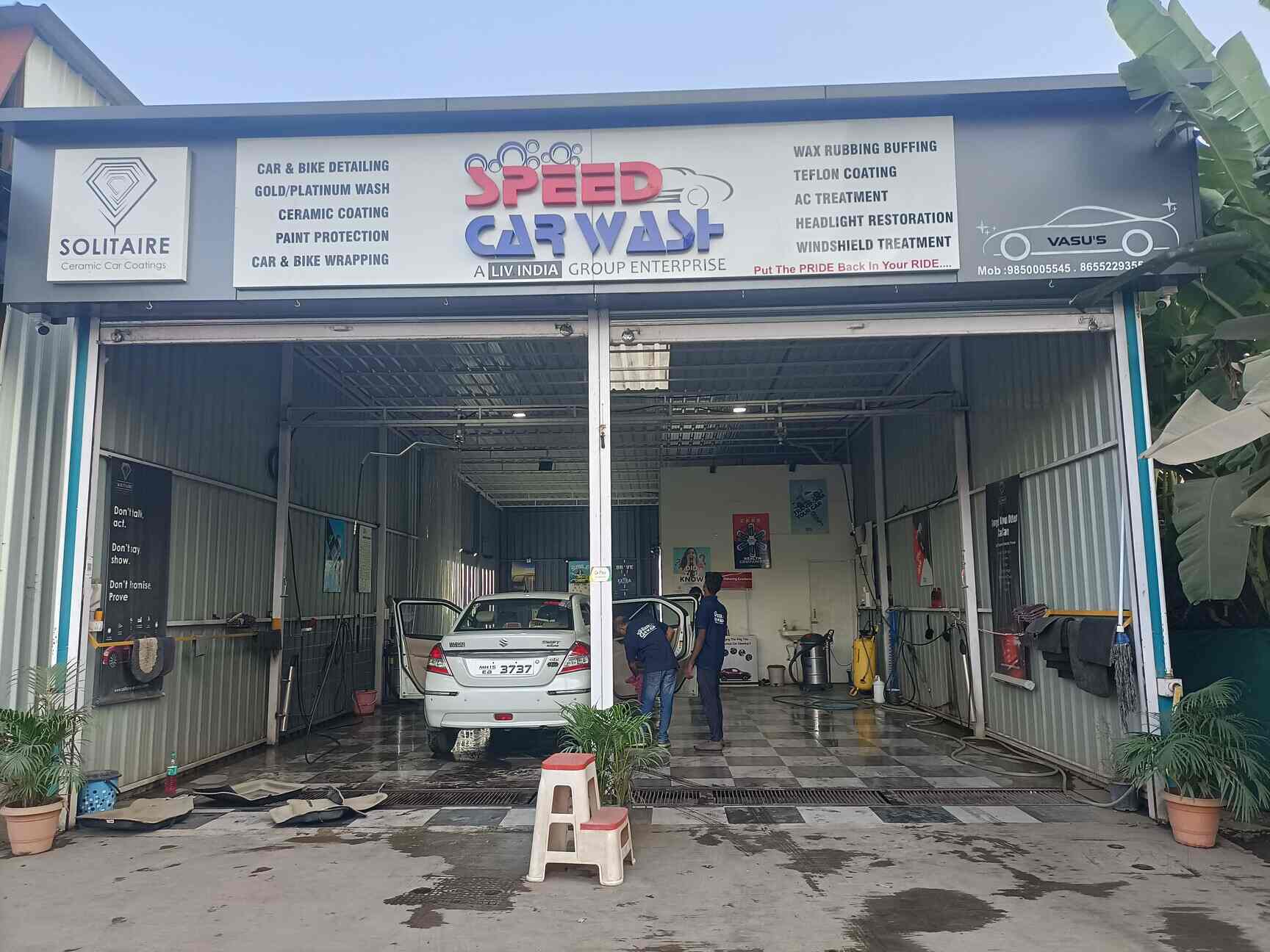 Speed Car Wash in Gangapur Road,Nashik Best Car Washing Services At