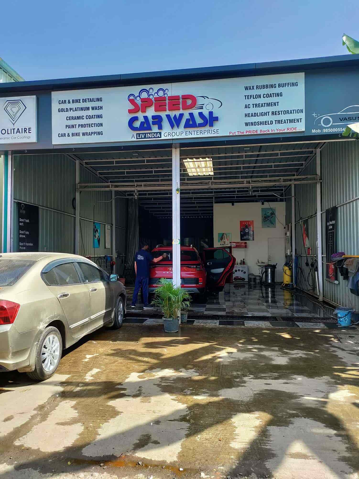 Speed Car Wash in Gangapur Road,Nashik Best Car Washing Services At