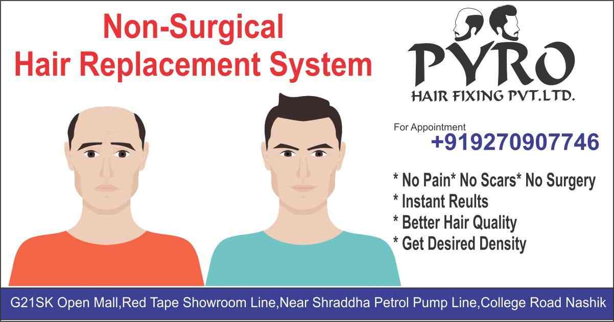Pyro Hair Fixing Private Limited in College Road,Nashik Best Men