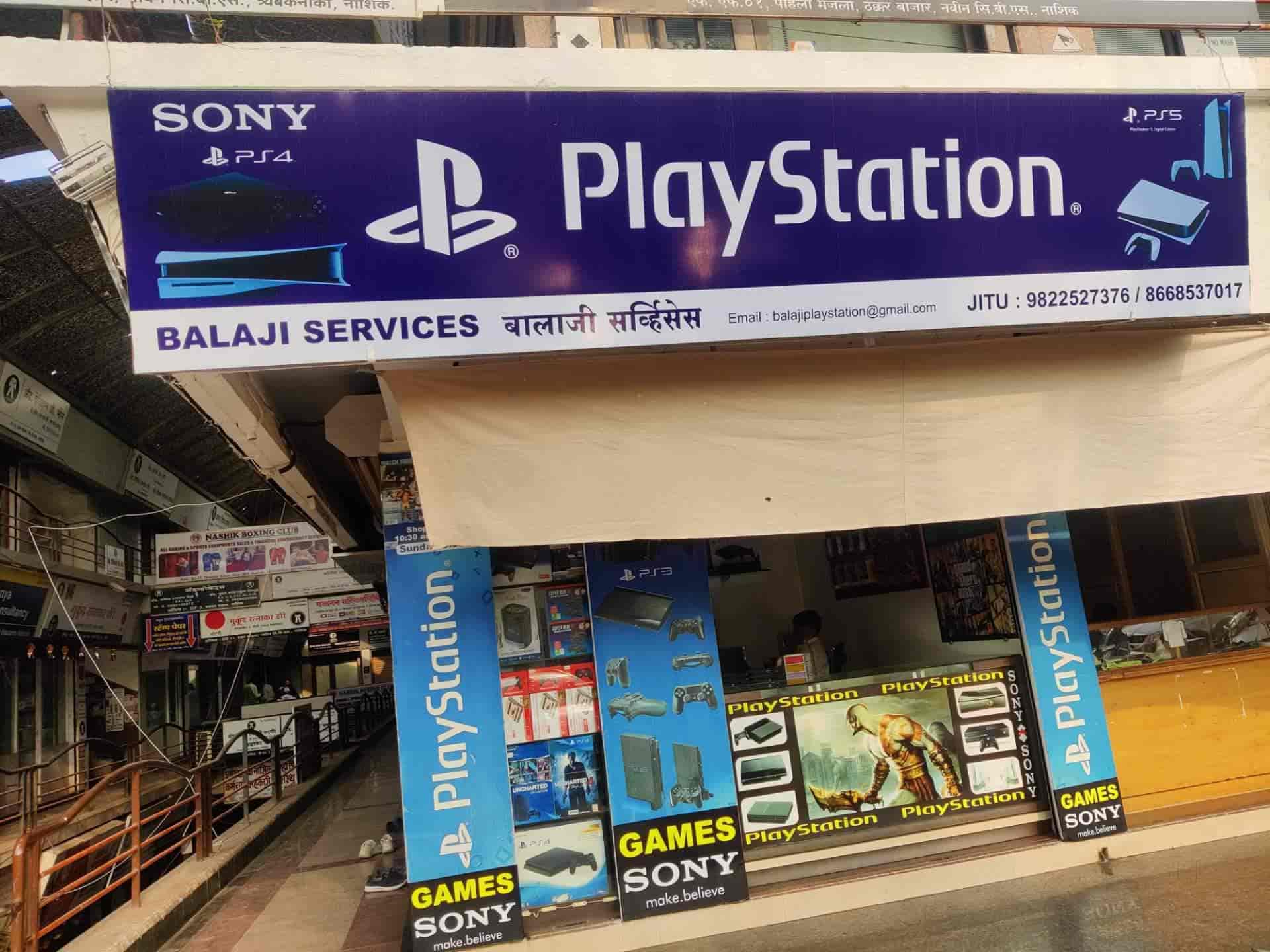 Balaji Playstation in Trimbak Road Nashik Best Sony Gaming Console Dealers near me in Nashik Justdial