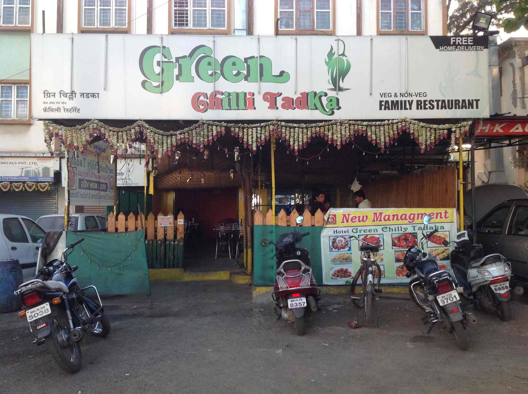 Green Chilly Tadaka Veg Nonveg in Upnagar,Nashik Best Multicuisine
