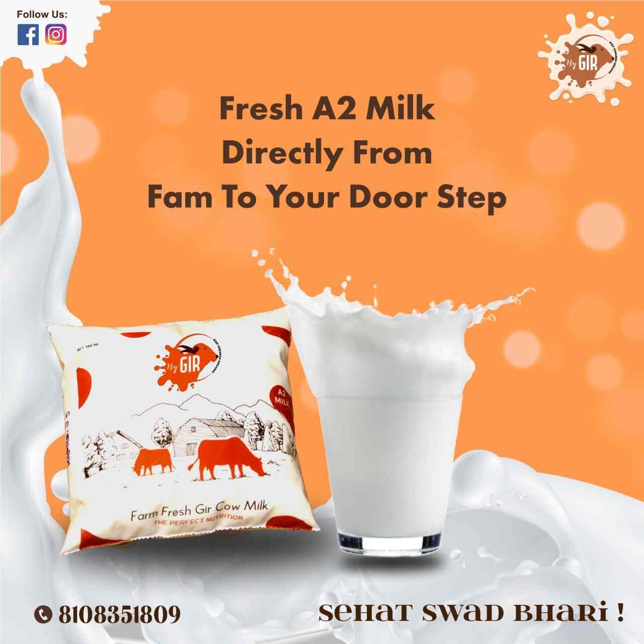 Top Gir Cow Milk Retailers in Jogeshwari East Best Gir Cow Milk