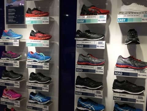 Asics tiger 2024 showroom in mumbai