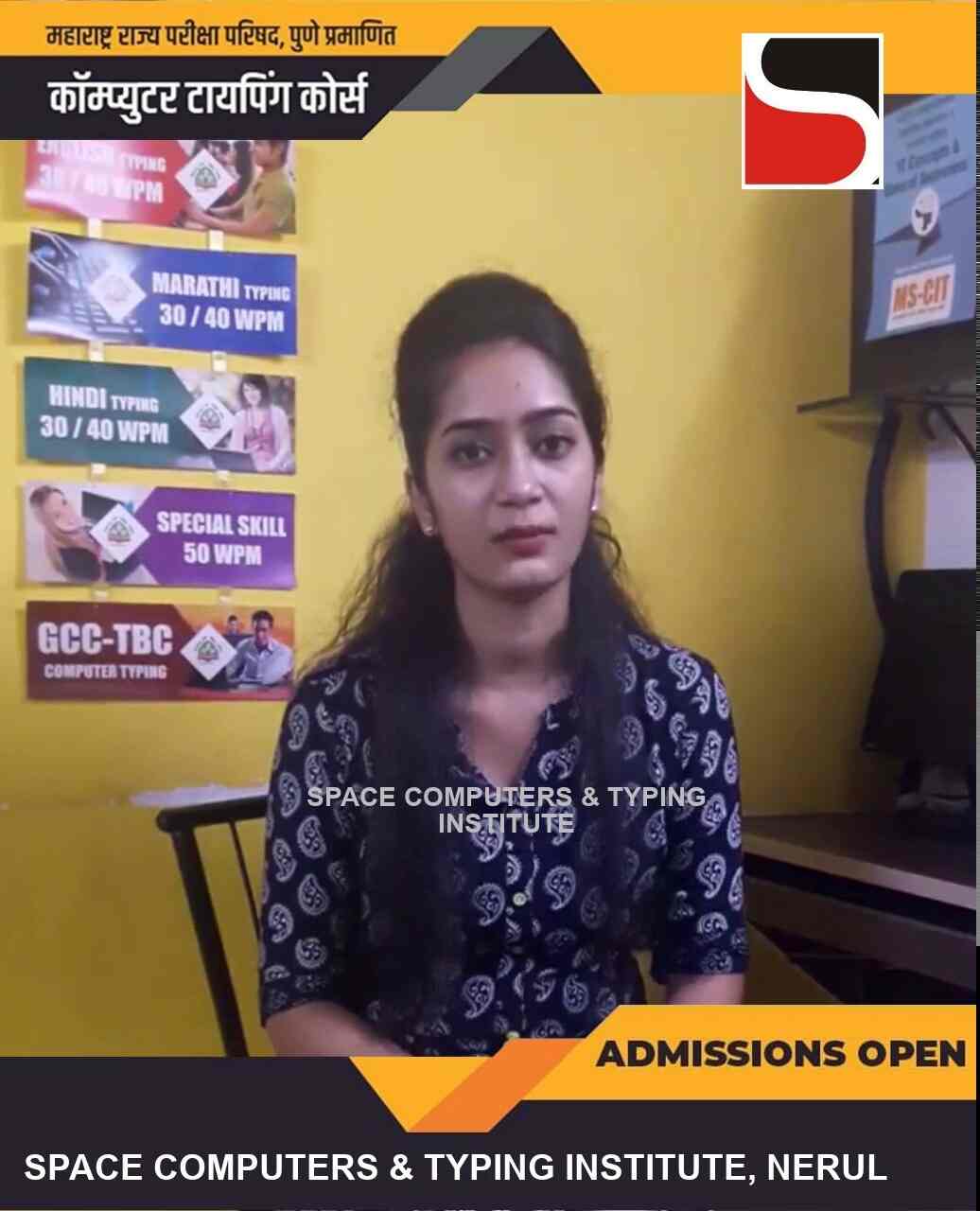 Space Computers & Typing Institute in Nerul,Mumbai Best Computer