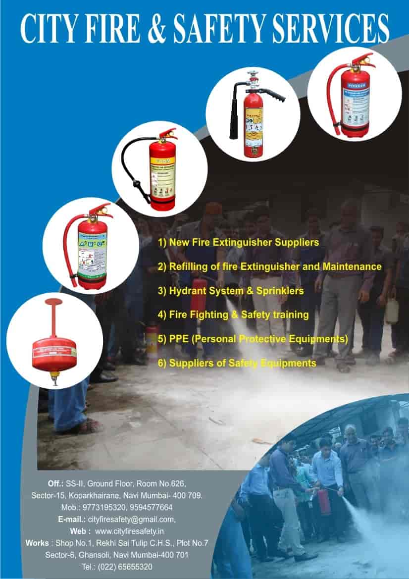 Top Fire Extinguisher Refilling Services in Seawoods Best Fire