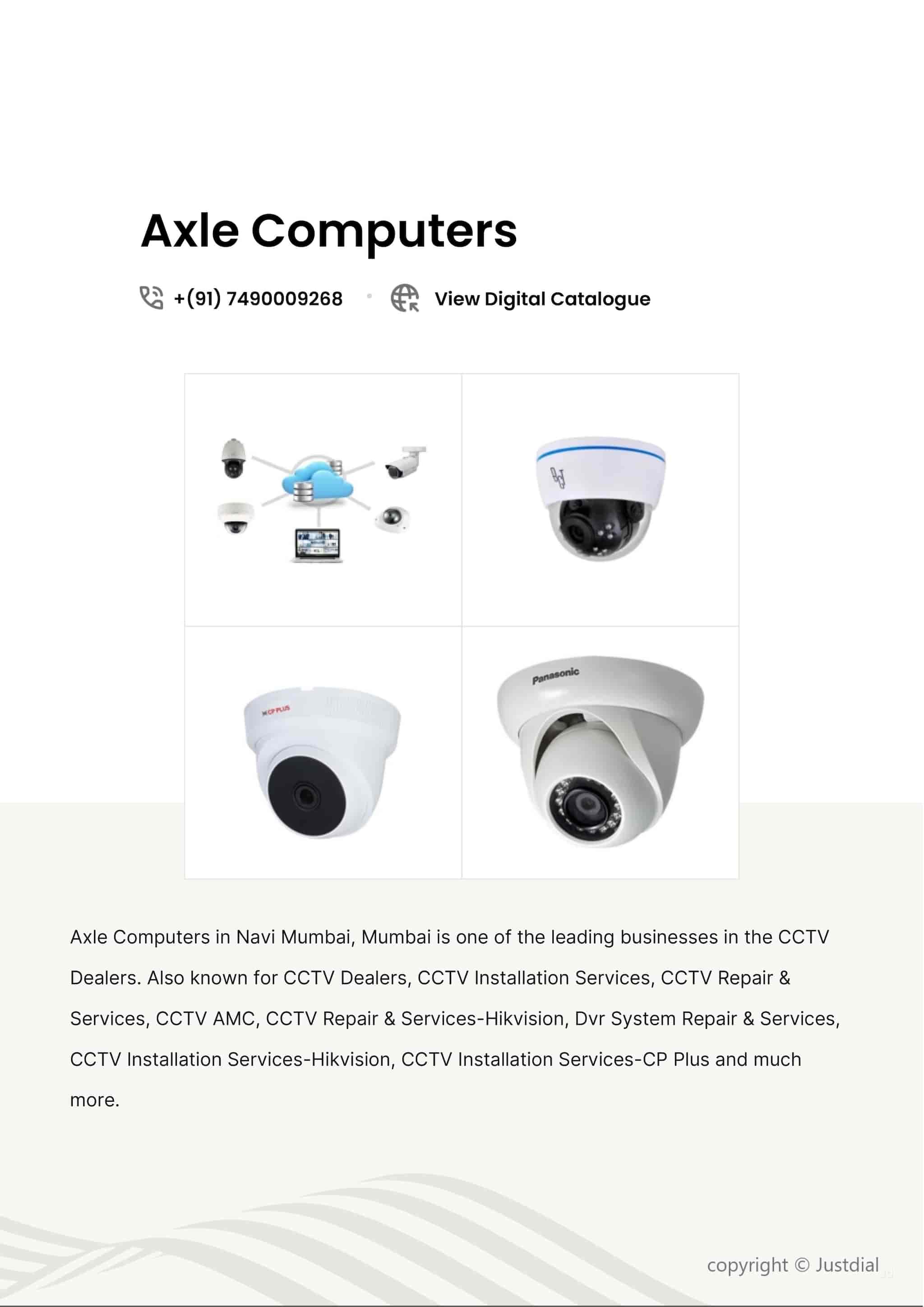 Justdial Hikvision Camera Dealer Cctv Installation Justdial Cctv