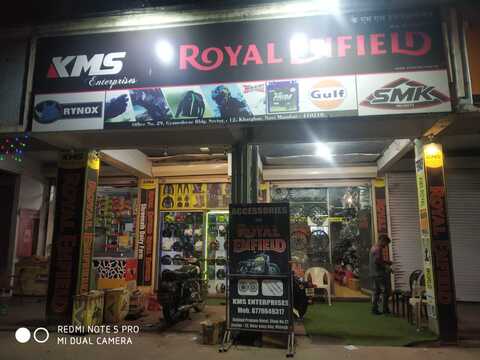 Royal enfield bike shop accessories shop near me