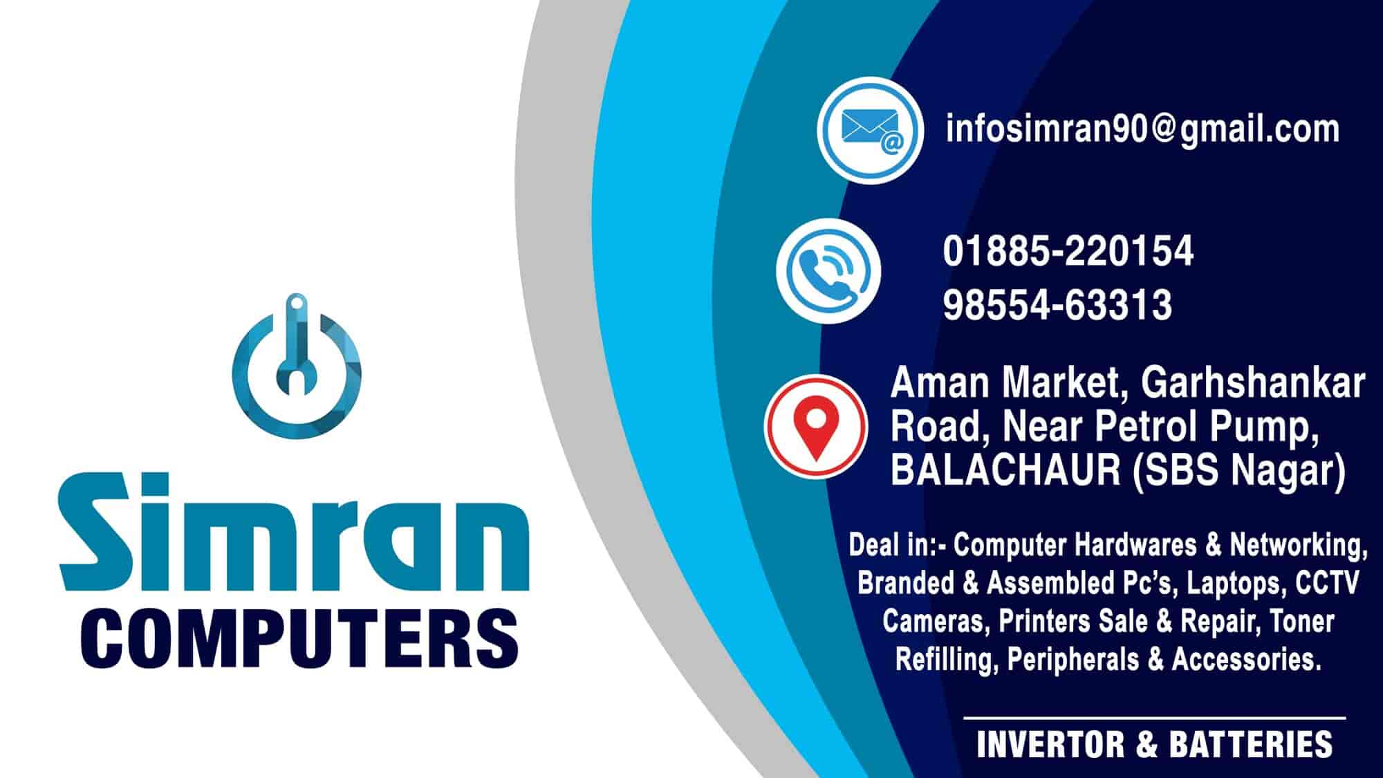 Simran Computers Nd Cctv in Balachaur,Nawanshahr Best Wireless CCTV