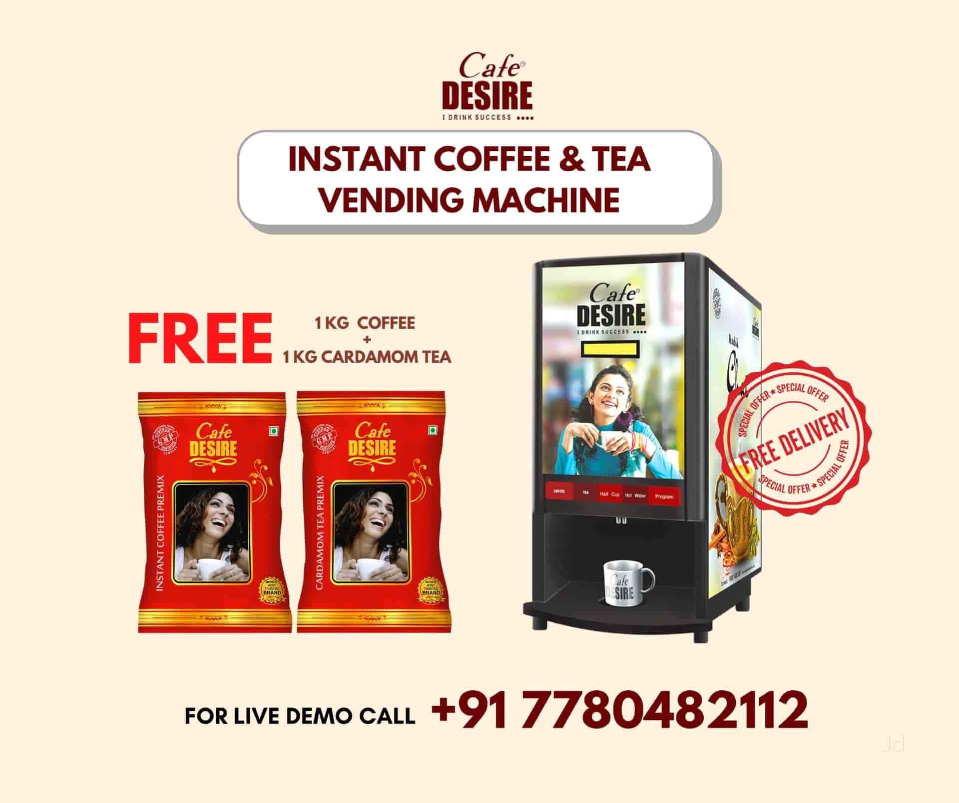 Top Delonghi Coffee Vending Machine Dealers in Bhopal कॉफ़ी वेंडिंग