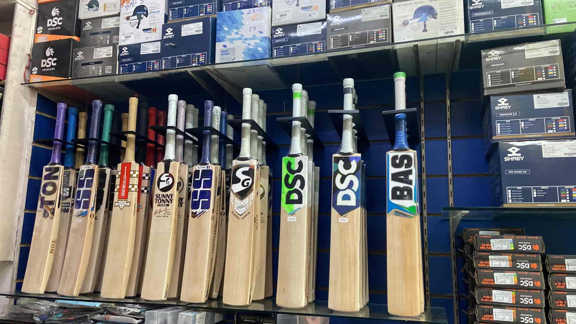 Cricket equipment stores near me online