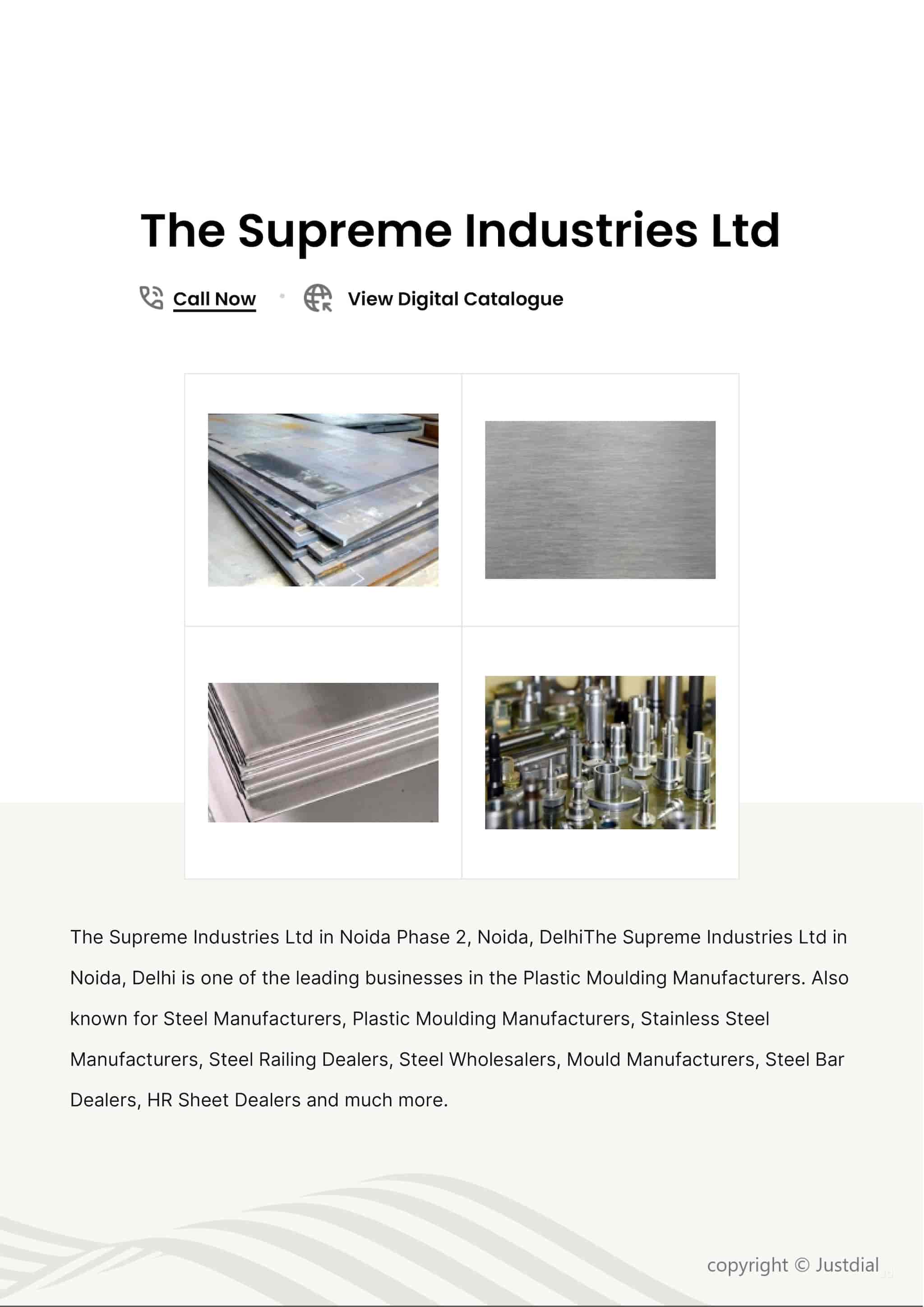 supreme industries supreme marketing mix