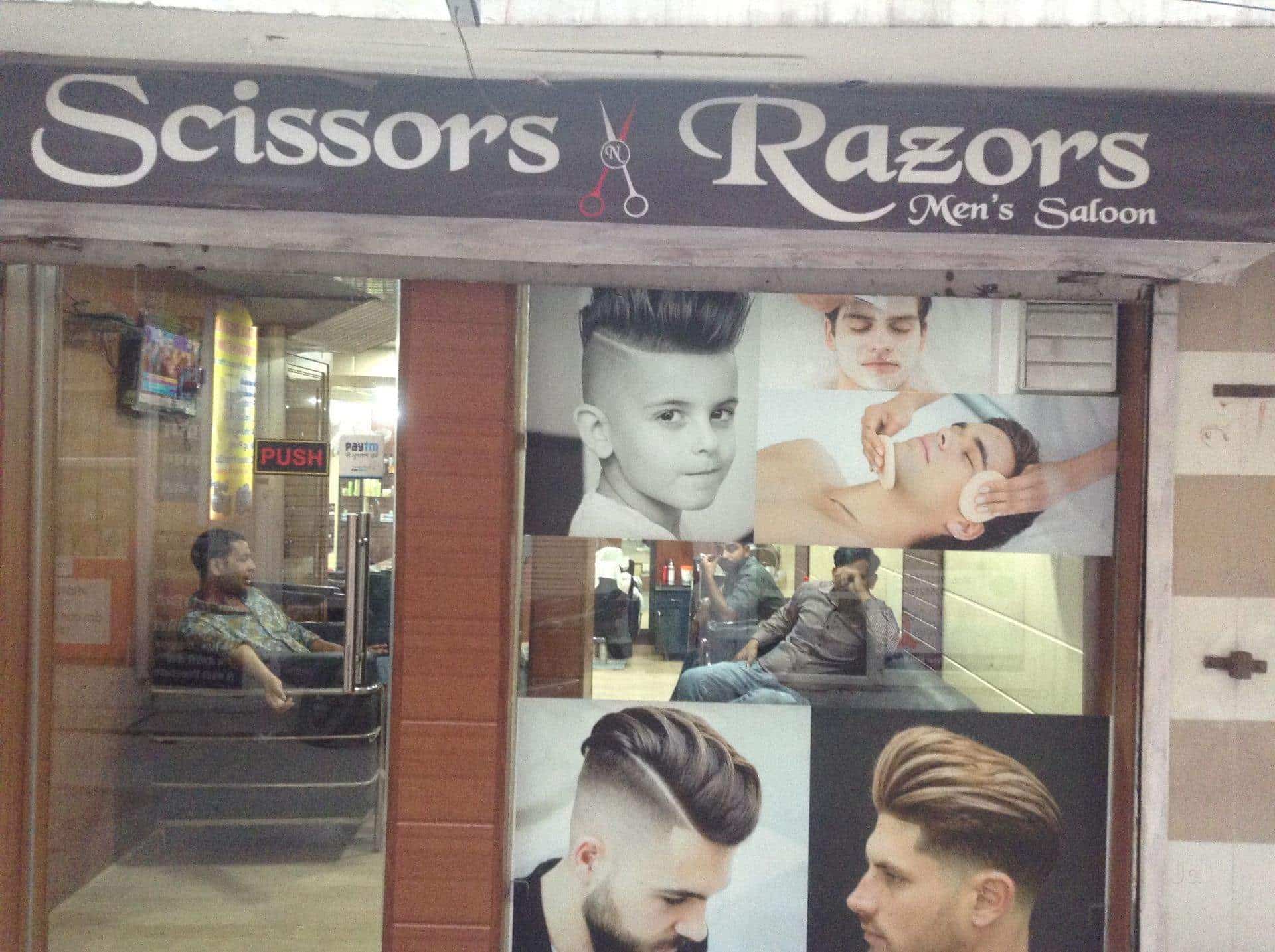 Scissors and Razors in Noida Sector 104,Delhi Best Salons in Delhi